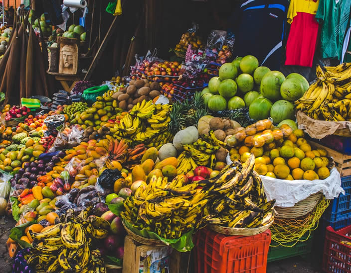 Combo Walking + Market Tour